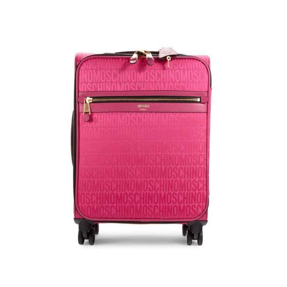 MOSCHINO  Pink Women's Luggage. Measurements in pics. Brand new with tags.